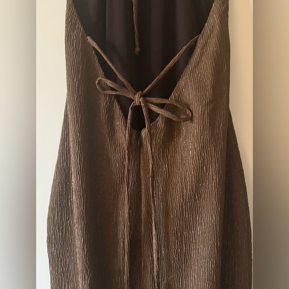 NWT RUMER Katia Maxi Dress Chocolate Small - Picture 6 of 9
